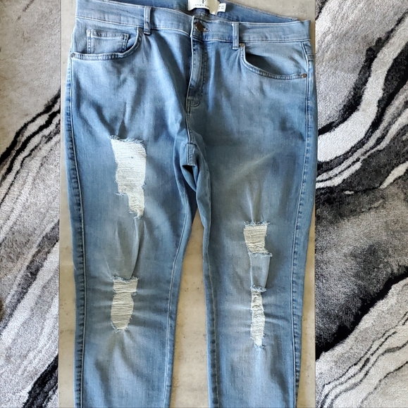 Father Sons Blue Distressed Jeans w/Stretch. Men's 36/30. NWOT - Picture 6 of 8